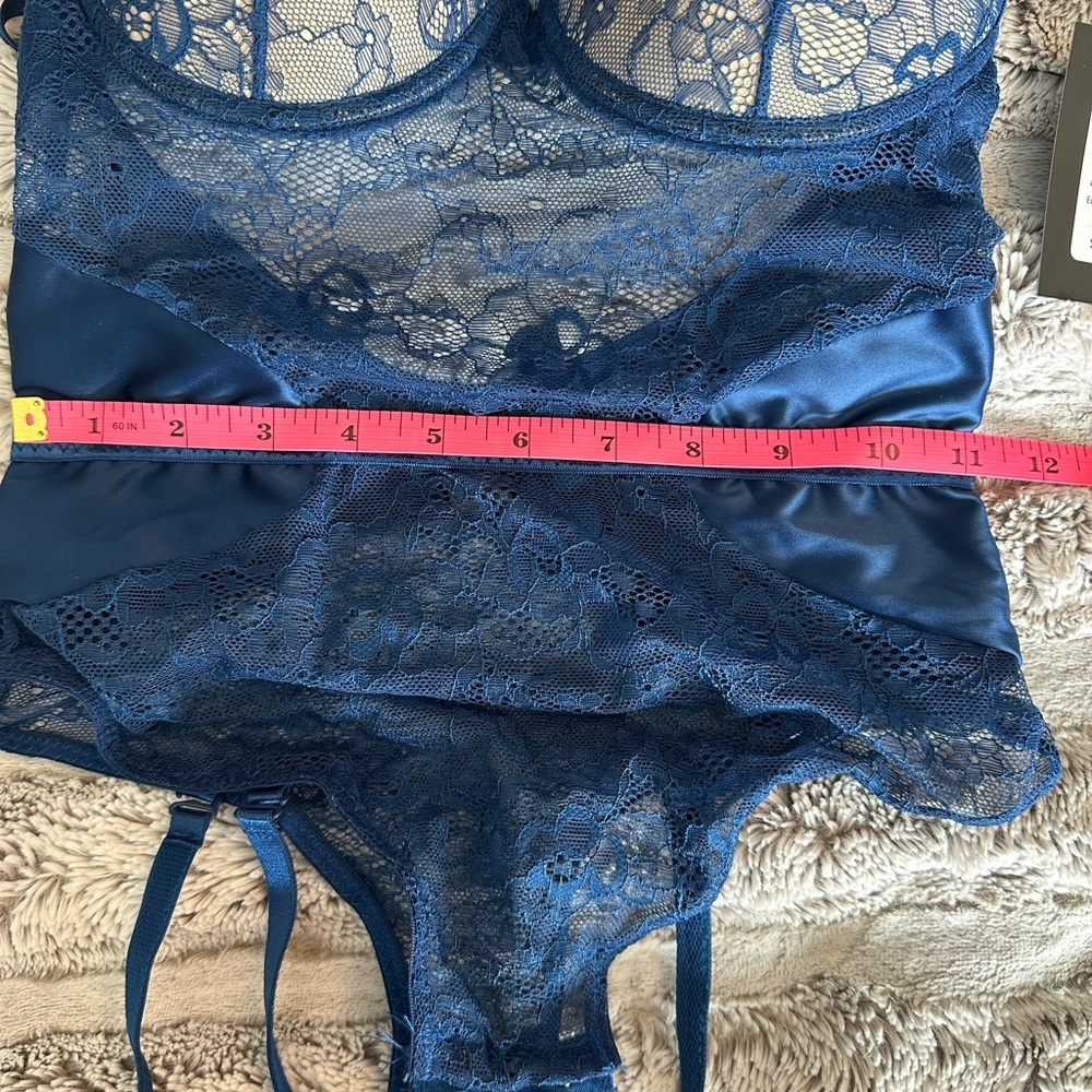 🔥🔥NWT! Super Sexy/ Elegant Frederick’s of Hollywood Teddy Size S - Picture 5 of 13